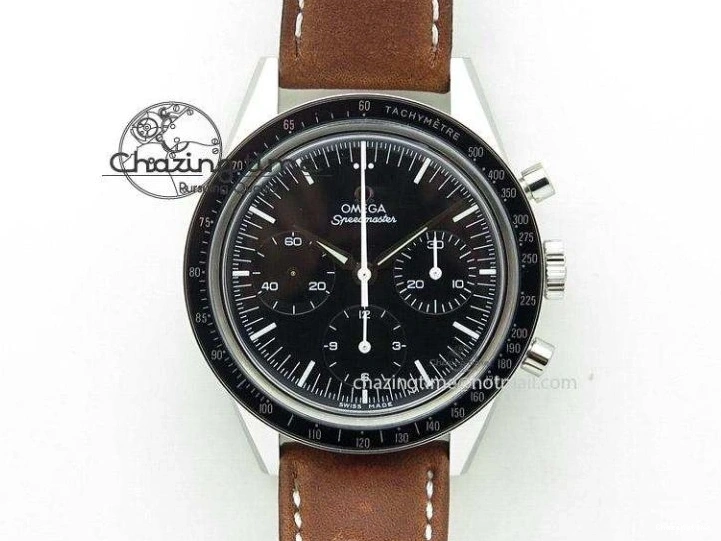 0413 Trendsetting De Ville Power Reserve SS MKF 1:1 Best Edition Blue Textured Dial on Black Leather Strap A 7742